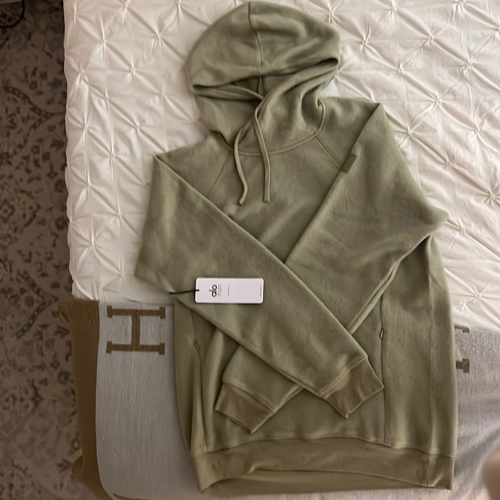Alo Yoga Triumph Hoodie Green